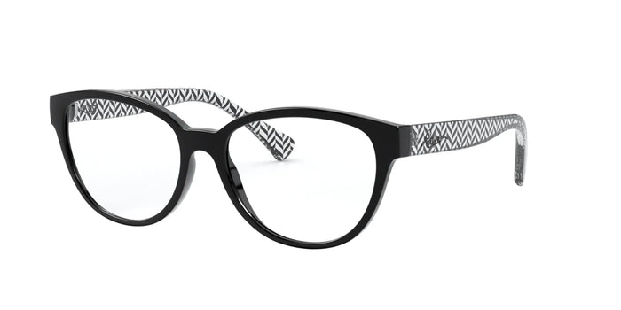 Ralph RA7120 Eyeglasses | Size 54 / Shiny Black №5001