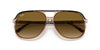 Ray-Ban BILL RB2198F Sunglasses | Size 60 / Havana On Transparent Brown / Light Brown Gradient (2N 30.5%)