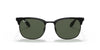 Ray-Ban RB3538 Sunglasses | Size 53 / Black / Green (3N 12.9%)