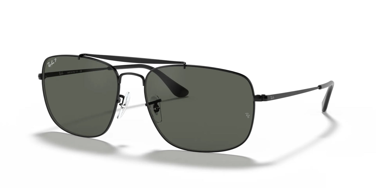 Ray-Ban THE COLONEL RB3560 Sunglasses Black / Green