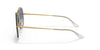 Ray-Ban BLAZE THE GENERAL RB3583N Sunglasses | Size 58 / Gold №001/X0 / Blue Gradient Mirror (2N 40%)