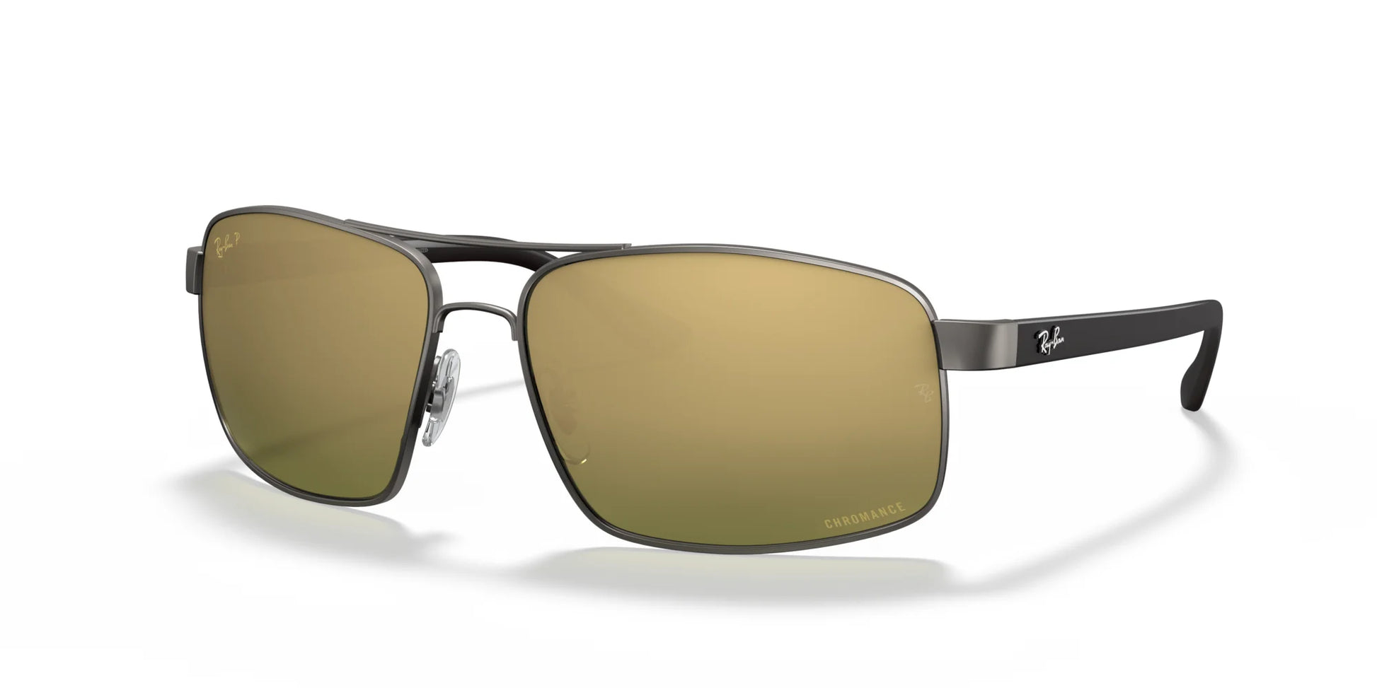 Ray-Ban RB3604CH Sunglasses Gunmetal / Green