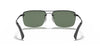 Ray-Ban RB3607 Sunglasses | Size 61 / Black №002/71 / Dark Green (3N 14.0%)
