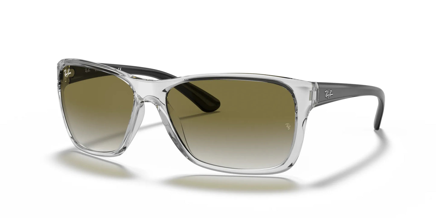 Ray-Ban RB4331 Sunglasses Transparent / Light Green Classic
