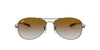 Ray-Ban RB8301 Sunglasses | Size 59 / Gunmetal №004/51 / Brown (2N 26.8%)