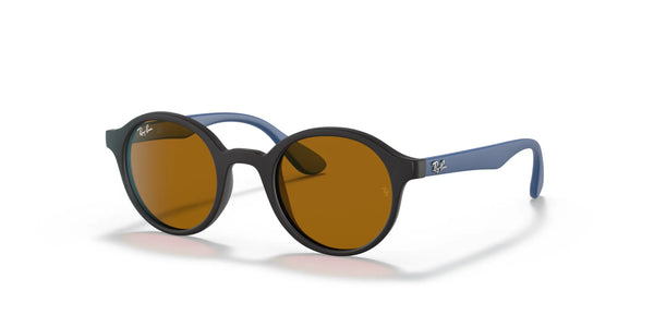 Ray-Ban RJ9161S Sunglasses | Size 41 / Black №7086/3 / Brown (3N 10.3%)