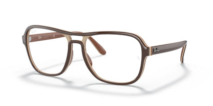 Ray-Ban STATESIDE RX4356V Eyeglasses Dark Brown / Nylon