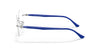 Ray-Ban RX8768 Eyeglasses / Blue On Silver №1231 / Size 50