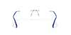 Ray-Ban RX8768 Eyeglasses / Blue On Silver №1231 / Size 50