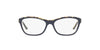 Ralph Lauren RL6160 Eyeglasses | Size 53 / Shiny Blue On Spotted Havana