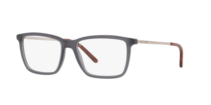 Ralph Lauren RL6183 Eyeglasses | Size 55 / Matte Transparent Grey №5322