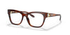 Ralph Lauren RL6209Q Eyeglasses / Shiny Striped Havana / Size 52