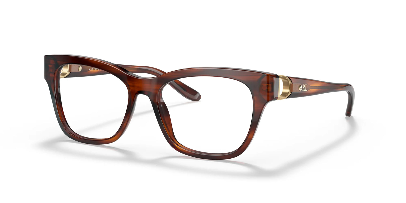 Ralph Lauren RL6209Q Eyeglasses Shiny Striped Havana