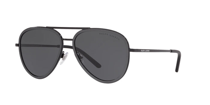 Ralph Lauren RL7064 Sunglasses / Shiny Black / Dark Grey (3N 10%)