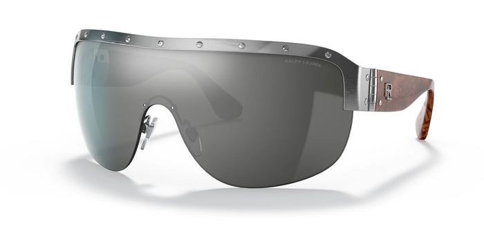 Ralph Lauren RL7070 Sunglasses / Shiny Silver / Mirror Grey (3N 11.2%)