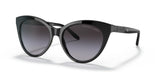 Ralph Lauren RL8195B Sunglasses Shiny Black / Gradient Grey