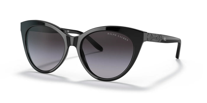 Ralph Lauren RL8195B Sunglasses | Size 56 / Shiny Black / Gradient Grey (3N 13%)