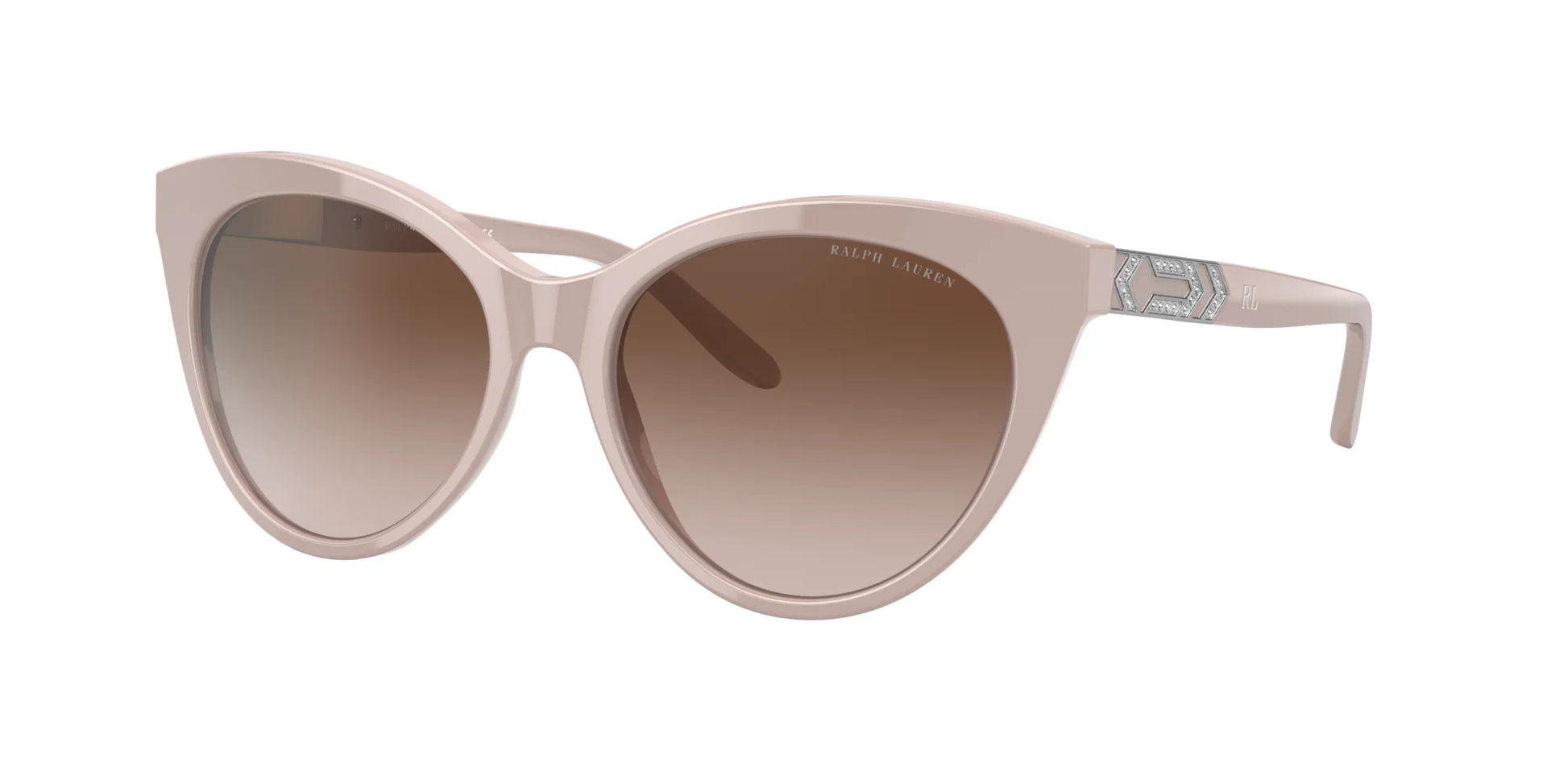 Ralph Lauren RL8195B Sunglasses Shiny Mauve / Gradient Brown