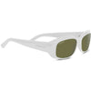 Serengeti BIANCA Sunglasses / Matte White / Mineral Polarized 555nm Cat 3 to 3