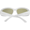 Serengeti BIANCA Sunglasses / Matte White / Mineral Polarized 555nm Cat 3 to 3