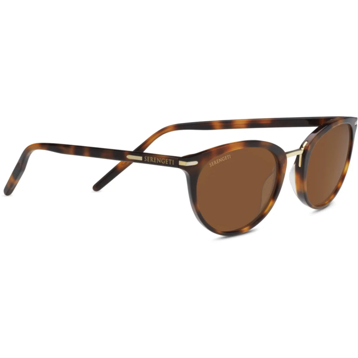 Serengeti Elyna Sunglasses Havana Shiny / Mineral Polarized Drivers Cat 2 to 3