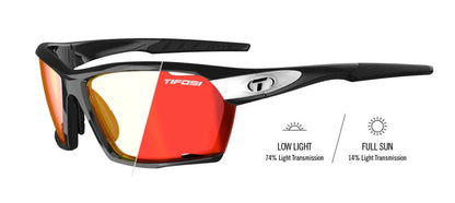 Tifosi Optics Kilo Sunglasses Black / White Fototec
