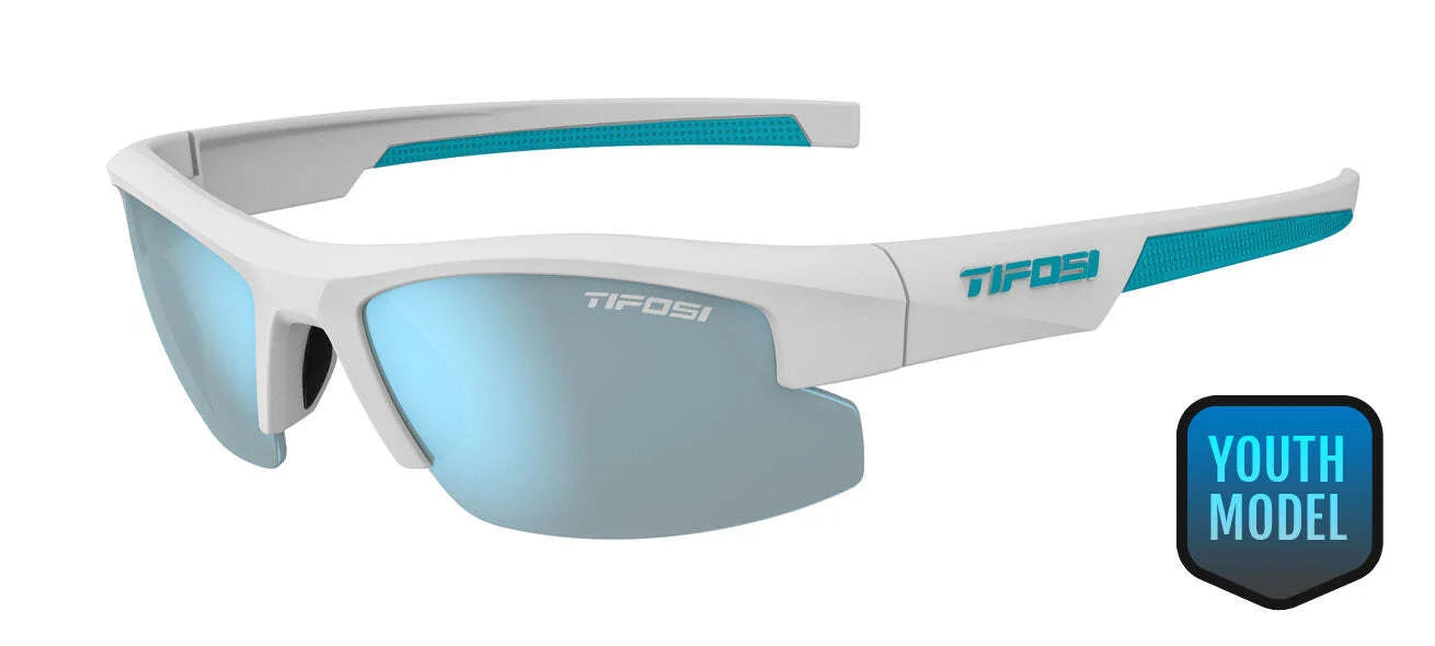 Tifosi Optics Shutout Sunglasses Matte White Blue