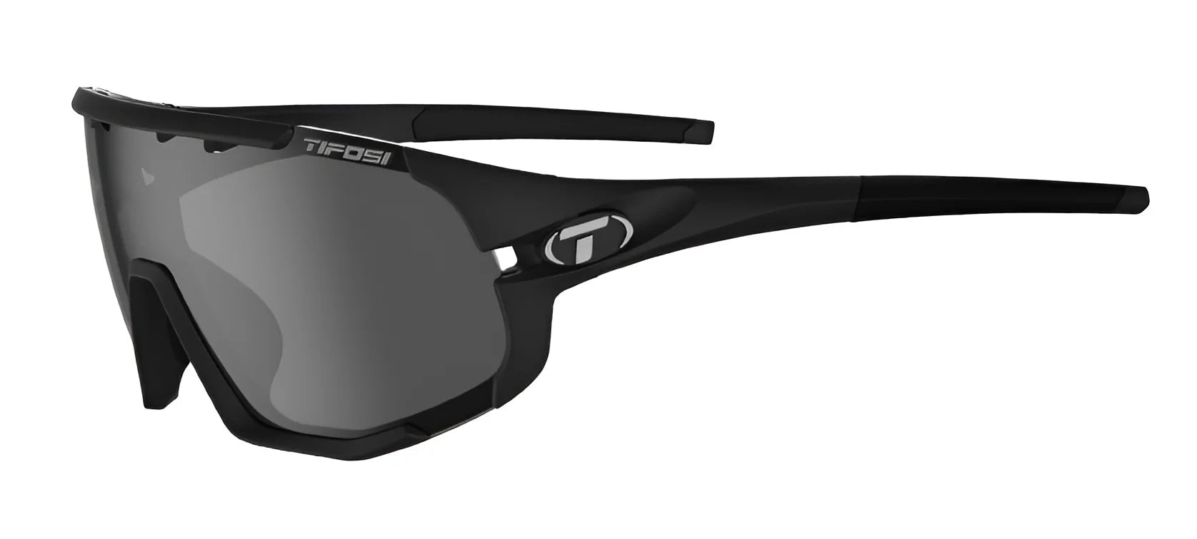 Tifosi Optics Sledge Sunglasses Matte Black Interchange