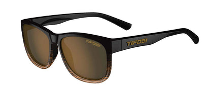 Tifosi Optics Swank Sunglasses Brown Fade Polarized