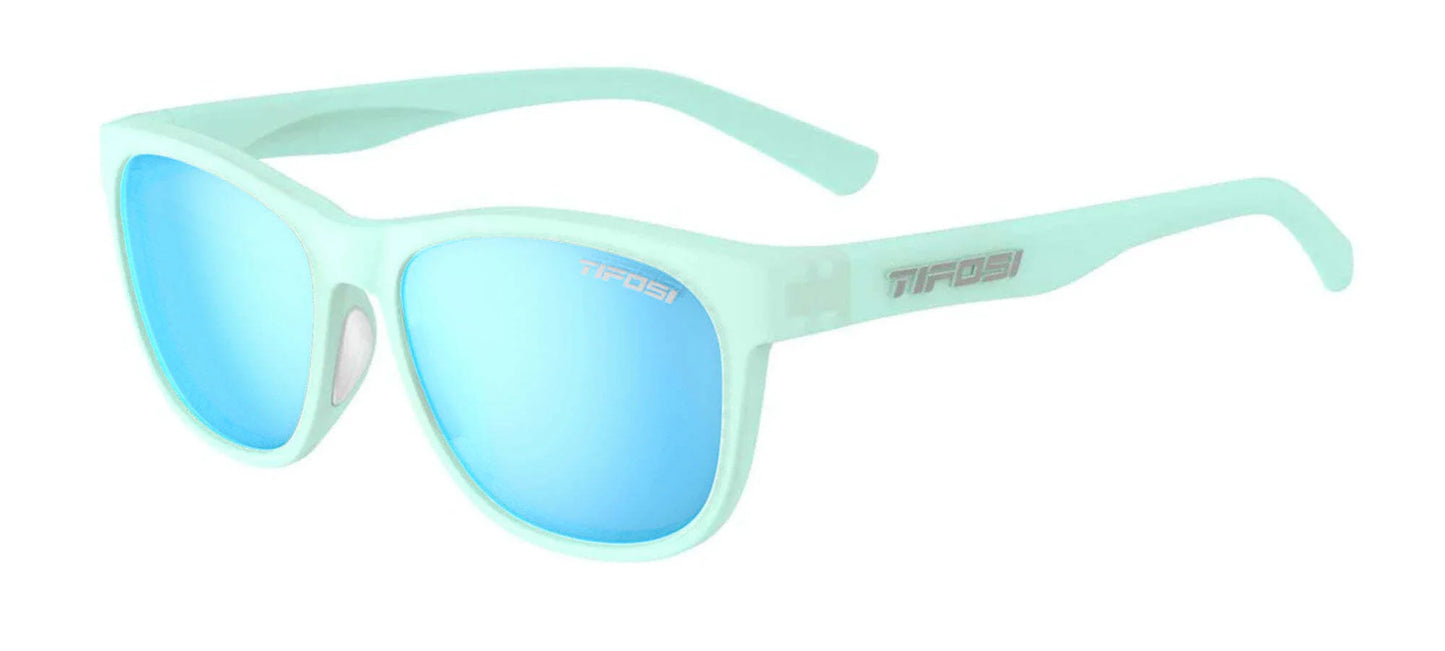 Tifosi Optics Swank Sunglasses Satin Crystal Teal Blue