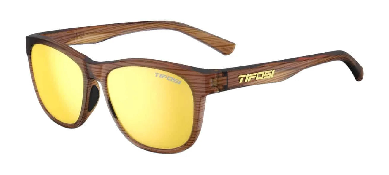 Tifosi Optics Swank Sunglasses Woodgrain