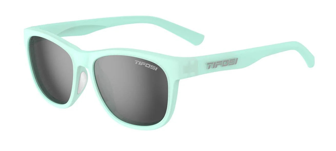 Tifosi Optics Swank Sunglasses Satin Crystal Teal Polarized