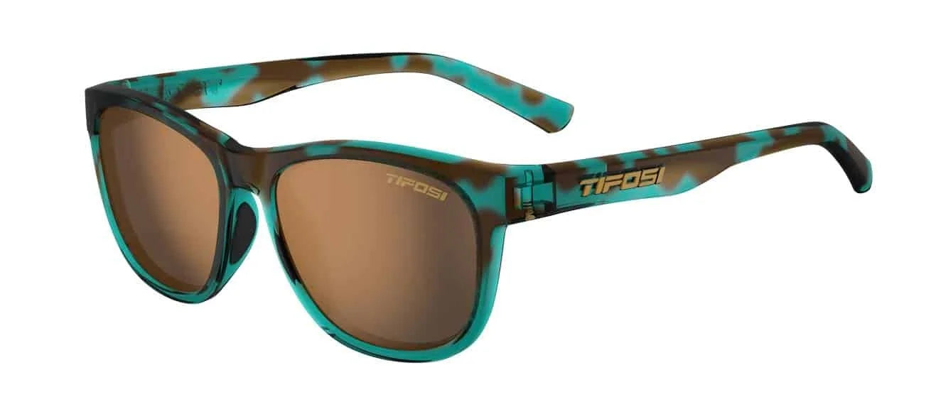 Tifosi Optics Swank Sunglasses Blue Confetti Polarized