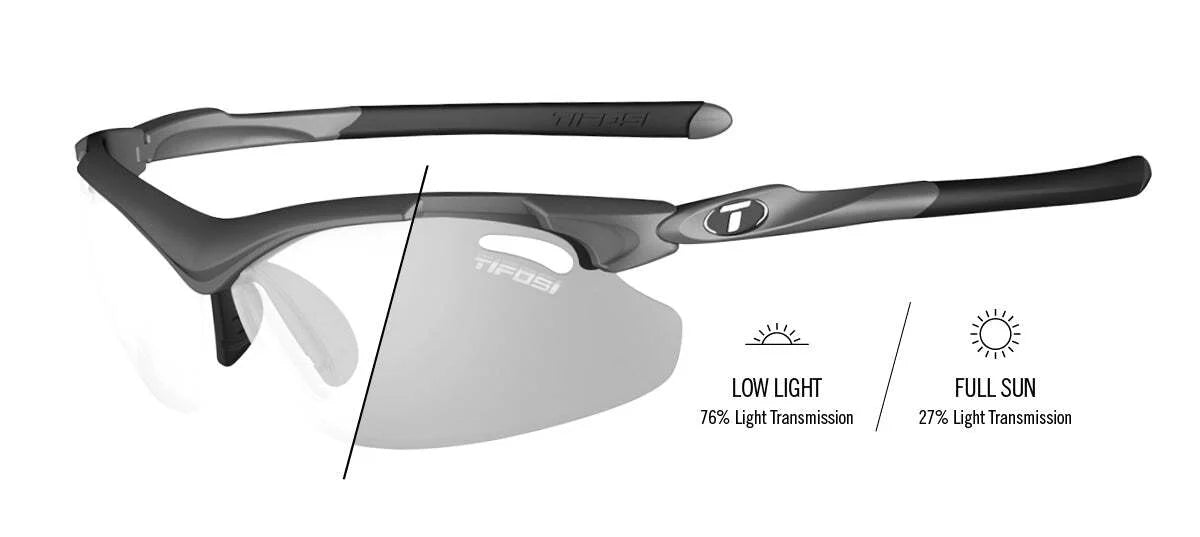 Tifosi Optics Tyrant 2.0 Sunglasses Gunmetal Fototec