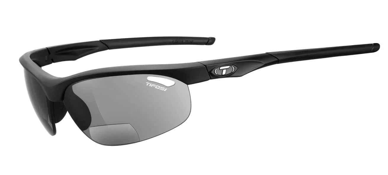 Tifosi Optics Veloce Reader Sunglasses Matte Black Reader +2.5