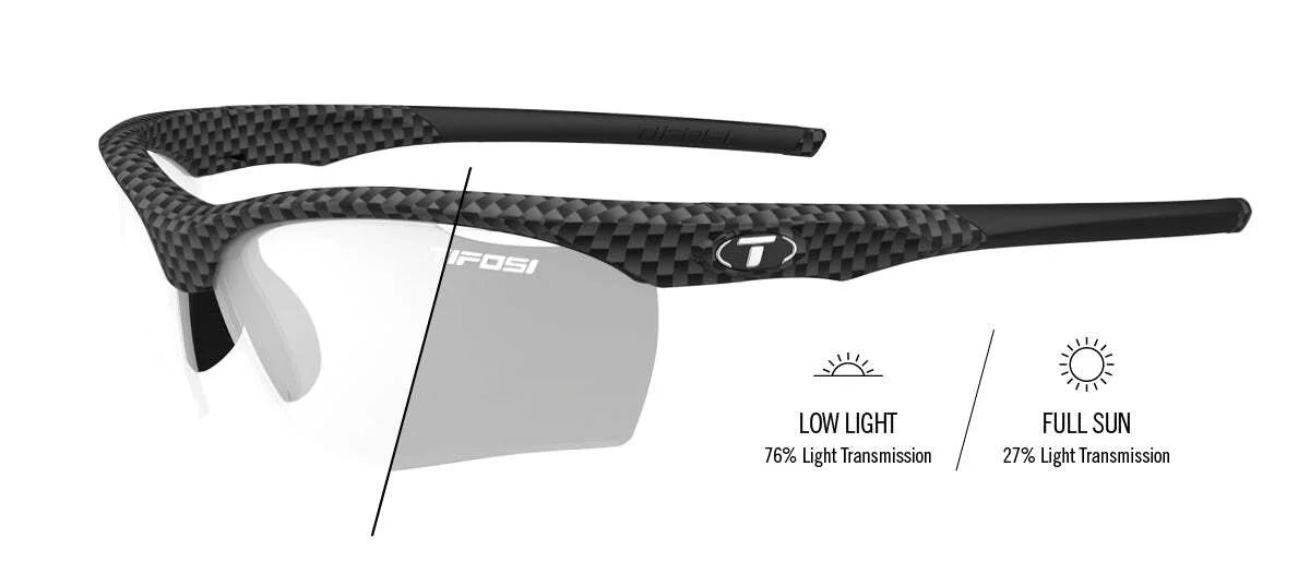 Tifosi Optics Vero Sunglasses Carbon Fototec