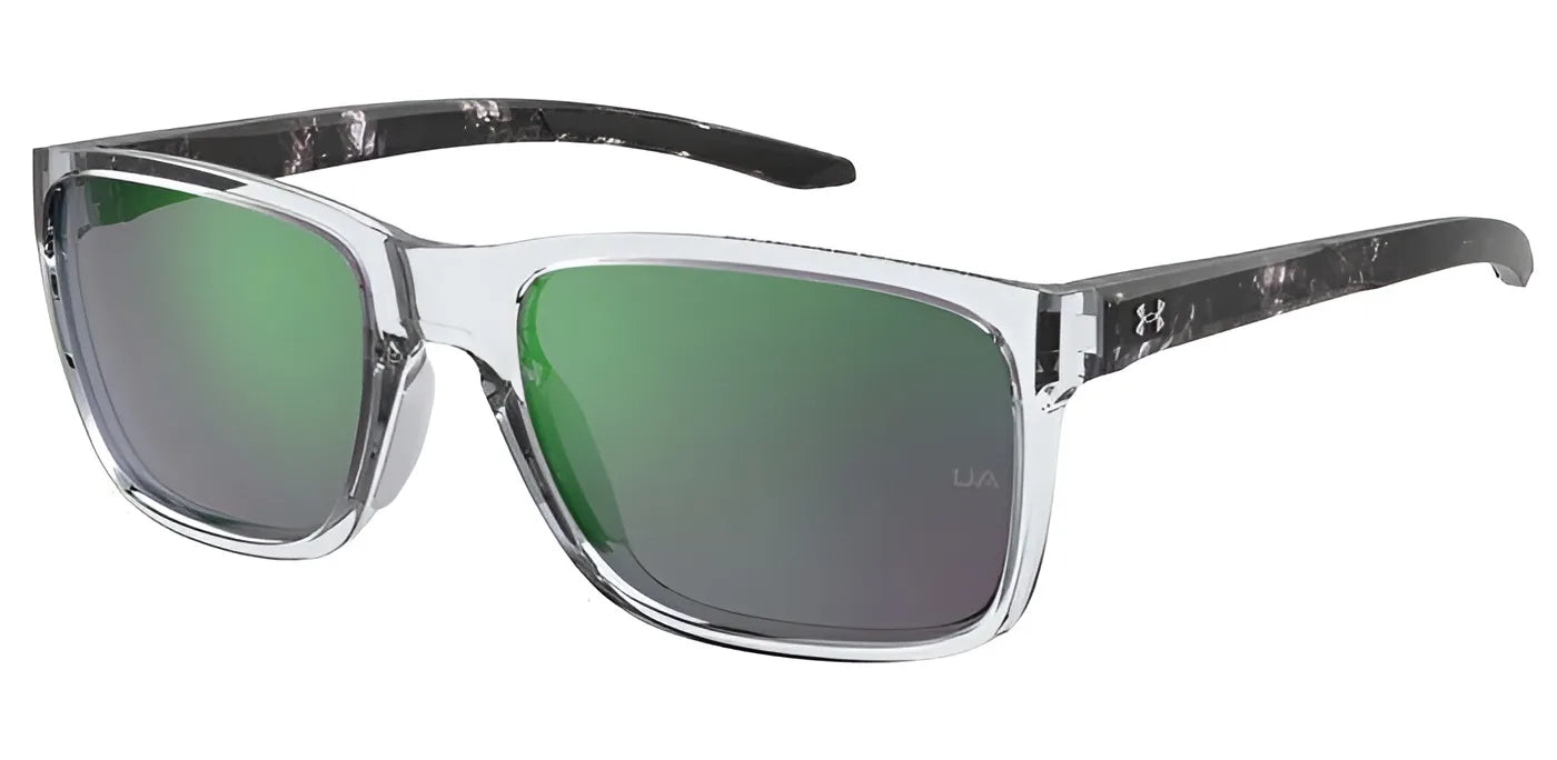 Under Armour 0005 Sunglasses Crysblack / Green Multilayer