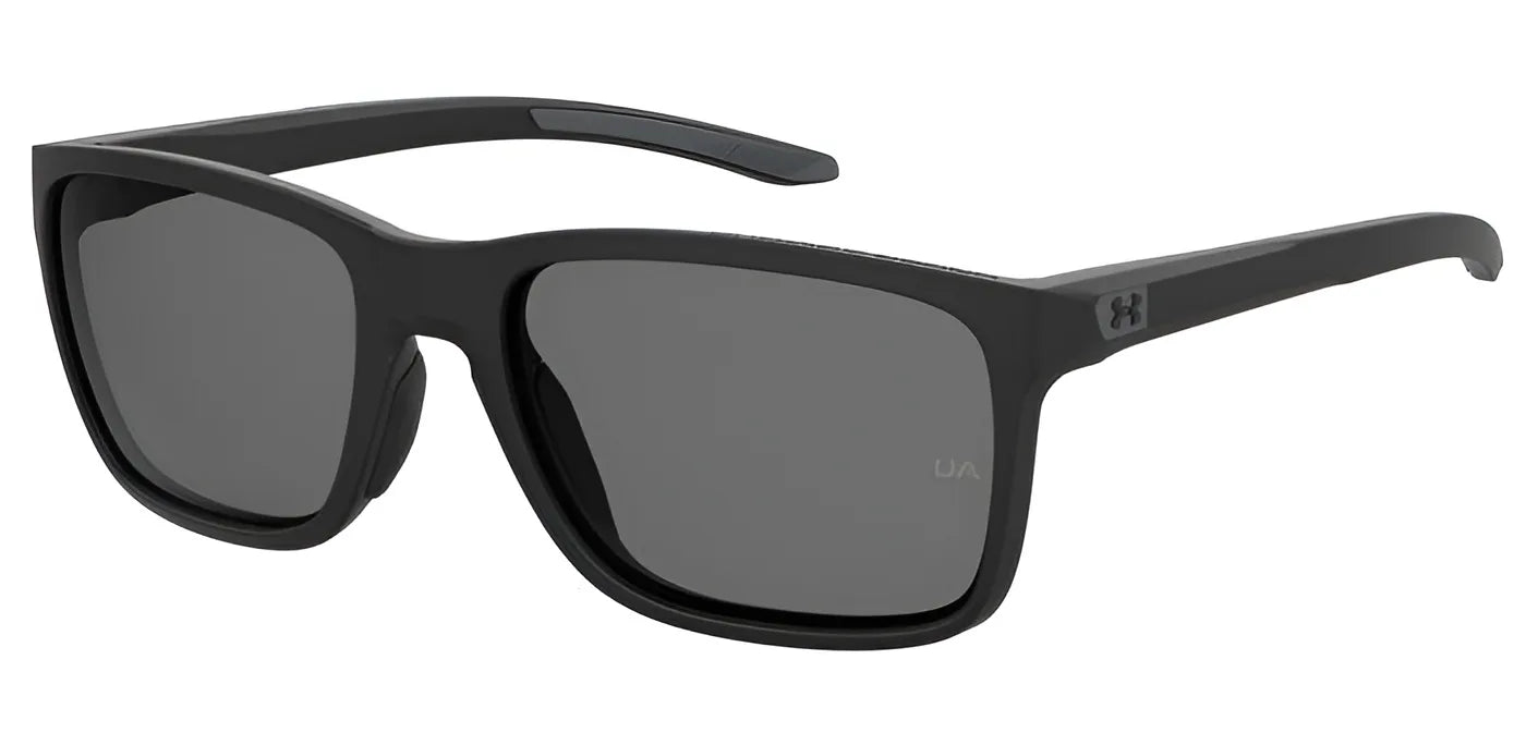 Under Armour 0005 Sunglasses Mttblack / Grey Polarized