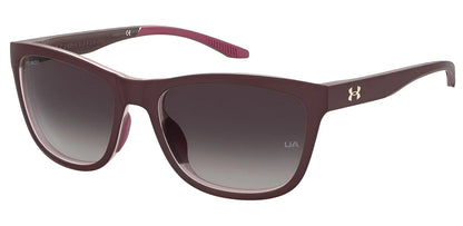 Under Armour PLAY UP Sunglasses Burgupink / Violet Shaded Polarized