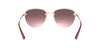 Vogue VO4156S Sunglasses | Size 55 / Rose Gold №50757A / Pink Mirror Silver Gradient (2N 38%)