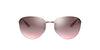 Vogue VO4156S Sunglasses | Size 55 / Rose Gold №50757A / Pink Mirror Silver Gradient (2N 38%)