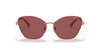 Vogue VO4197S Sunglasses | Size 58 / Pale Gold / Dark Brown (3N 9%)