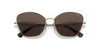 Vogue VO4197S Sunglasses | Size 58 / Pale Gold / Dark Brown (3N 9%)