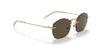 Vogue VO4216S Sunglasses | Size 51 / Brushed Gold / Dark Brown (3N 14.5%)
