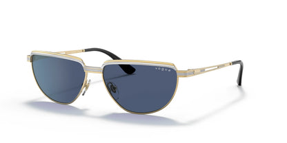 Vogue VO4235S Sunglasses Top Silver / Gold / Dark Blue