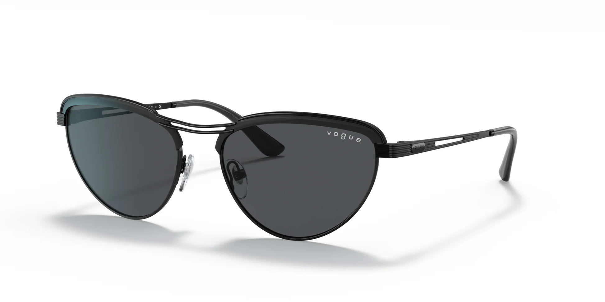 Vogue VO4236S Sunglasses Black / Dark Grey
