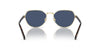 Vogue VO4242S Sunglasses | Size 53 / Gold / Dark Blue (3N 15.3%)