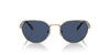 Vogue VO4242S Sunglasses | Size 53 / Gold / Dark Blue (3N 15.3%)