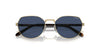 Vogue VO4242S Sunglasses | Size 53 / Gold / Dark Blue (3N 15.3%)