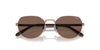 Vogue VO4242S Sunglasses | Size 53 / Gold / Dark Blue (3N 15.3%)